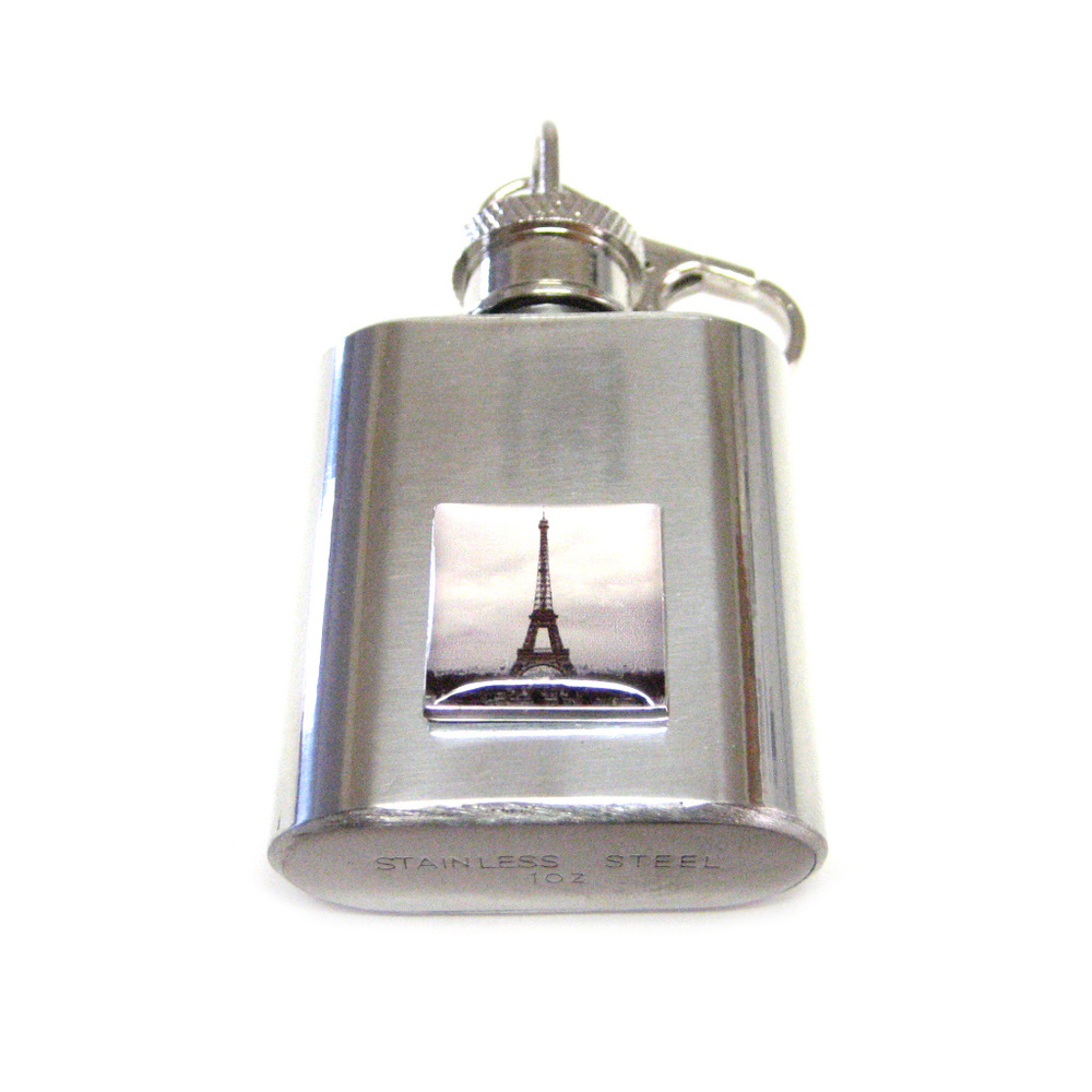 Eiffel Tower Key Chain Flask - image 1